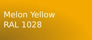 Mellon Yellow RAL 1028