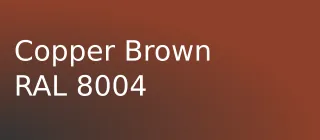Cooper Brown RAL 8004